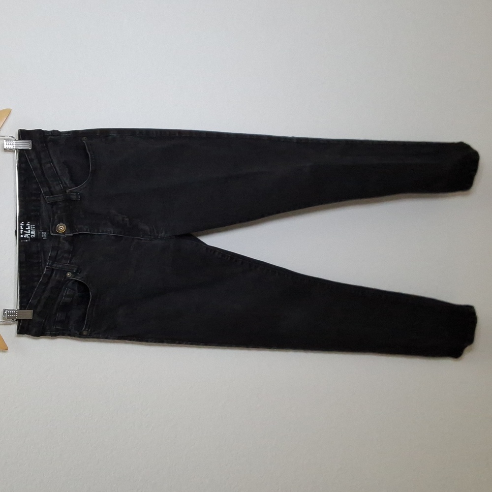 Lazer Men's Slim Fit Stretch jeans Black Color Size 33×30